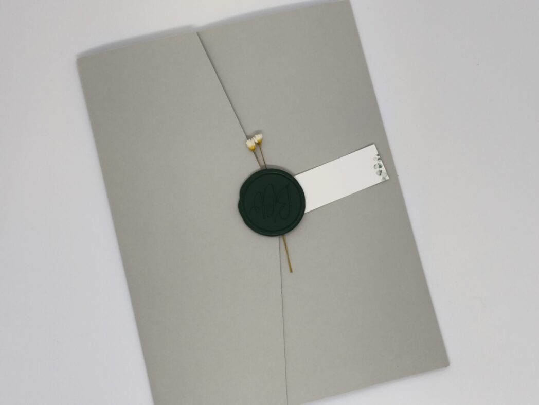 Convite de casamento "Danielle e Juliano"